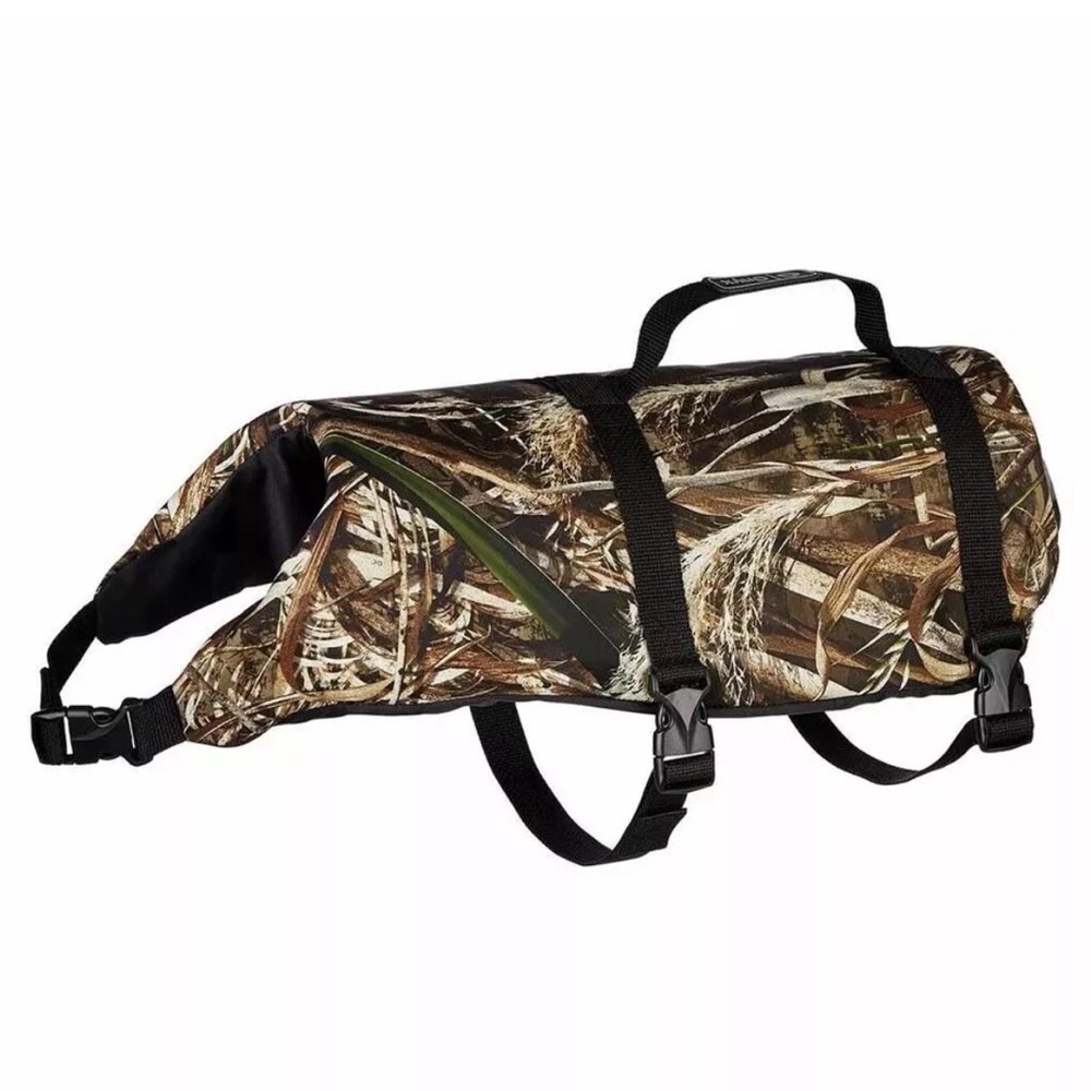 Onyx Nylon Pet Life Jacket Vest, Camo, Absolute Outdoors
